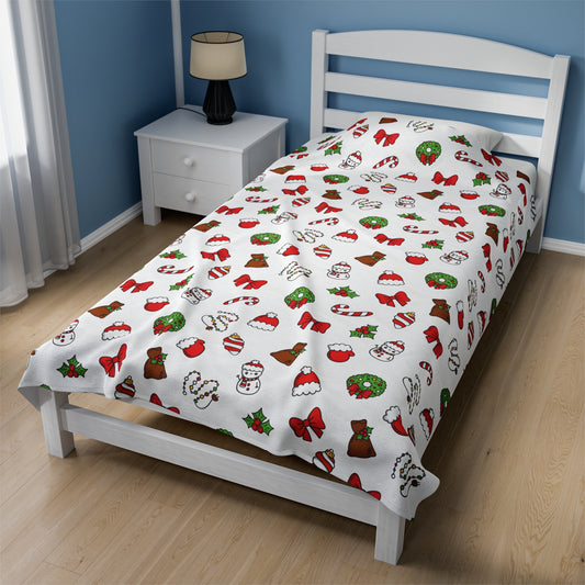 Comfy Christmas Plush Blanket